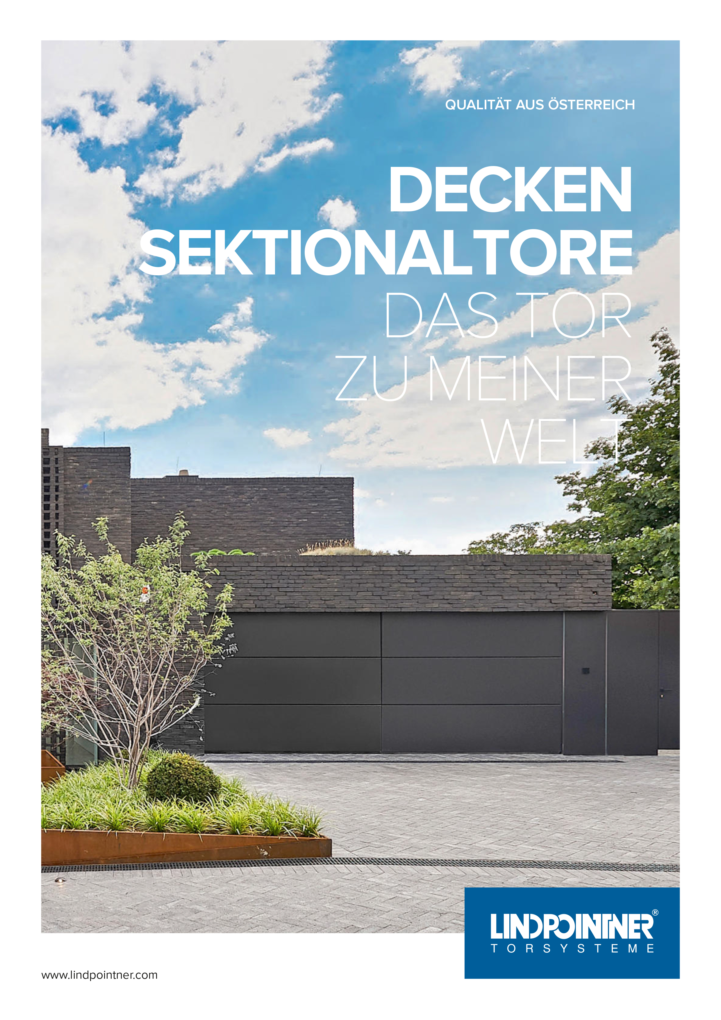 Lindpointner Prospekt Decken-Sektionaltore Blätterkatalog Seite 1