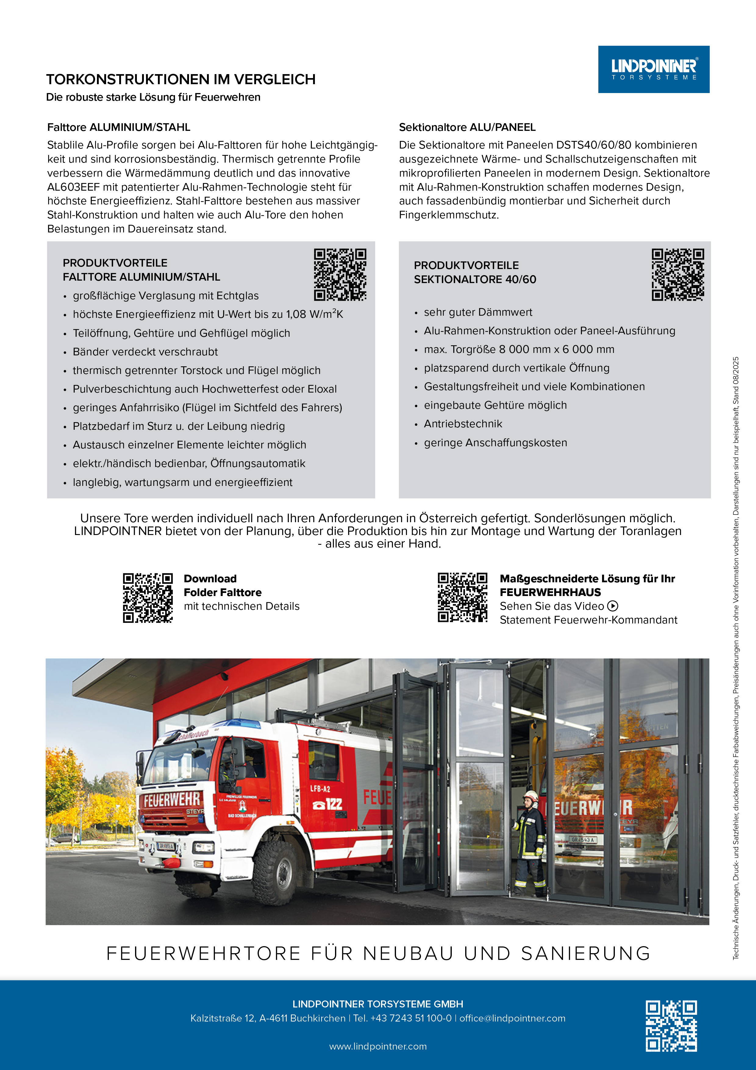 Lindpointner Flyer Feuewehrtore Blätterkatalog Seite 2