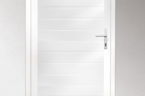 Garagentüren Paneeltüren TS4000 modern stucco weiss RAL9016