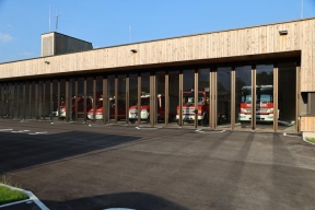 Energieeffizientes Falttor Alu AL603EEF thermisch getrennt