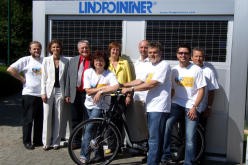 LINDPOINTNER präsentierte Innovation Solartor "Liposun"