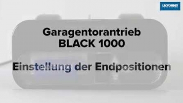 BLACK 1000 | Endpositionen AUF/ZU und Lernfahrten